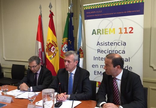 A Xunta pretende ampliar o proxecto ARIEM 112 que consolida unha cooperación transfronteiriza rápida e éficaz entre Galicia e Norte de Portugal